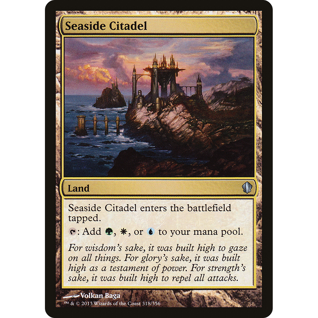 Seaside Citadel (C13-318) - Commander 2013