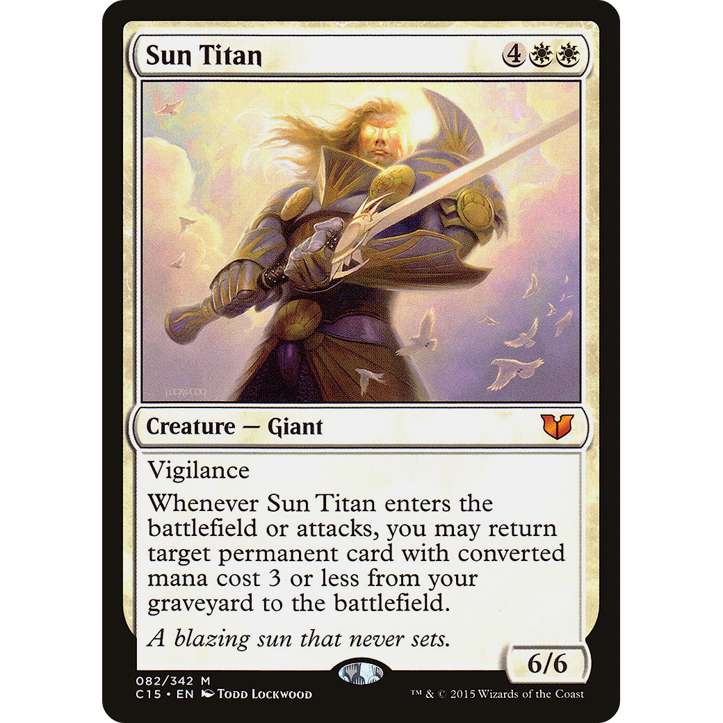 Sun Titan (C15-082) - Commander 2015