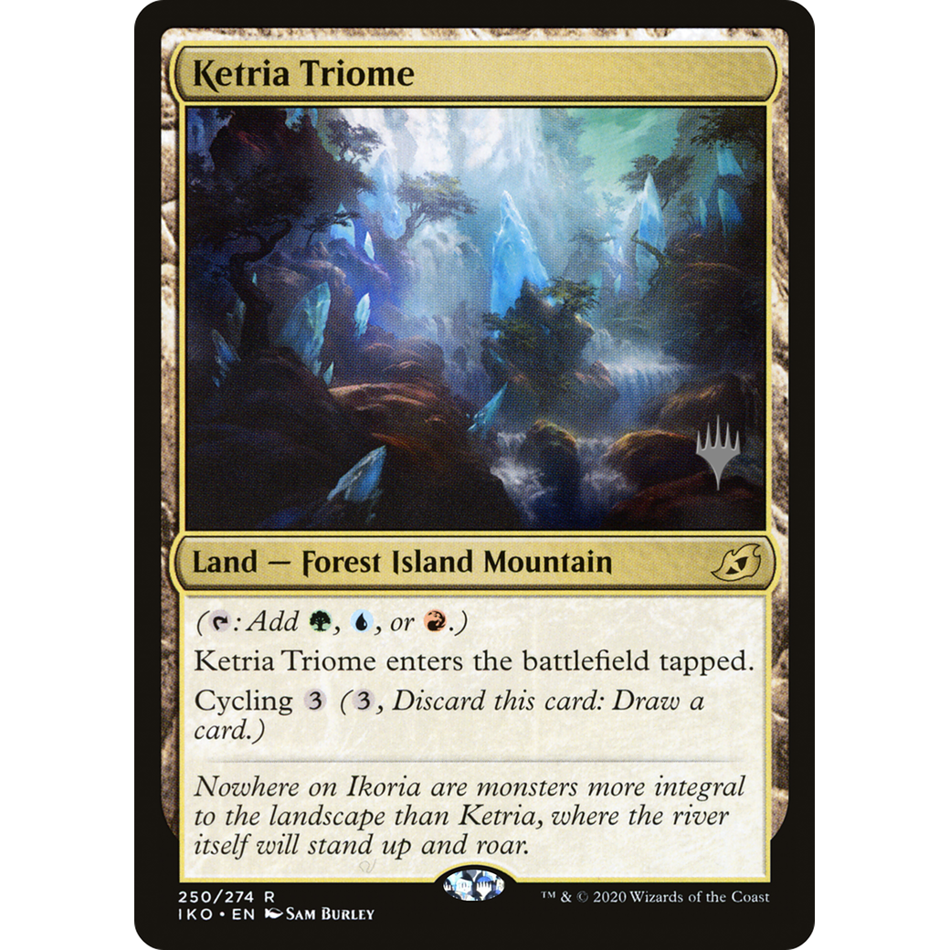 Ketria Triome (PPIKO-250) - Ikoria: Lair of Behemoths Promos Foil