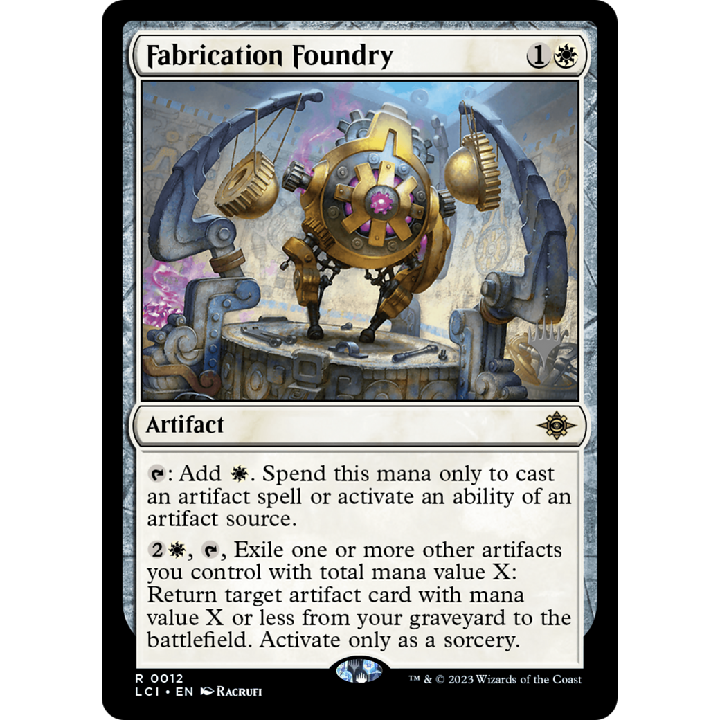 Fabrication Foundry (PPLCI-12P) - The Lost Caverns of Ixalan Promos Foil