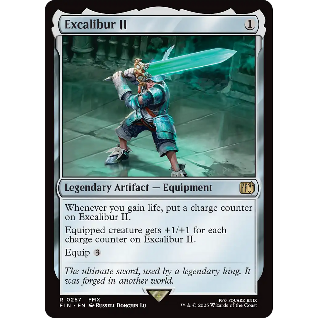 Excalibur II (FIN-257) - FINAL FANTASY Foil