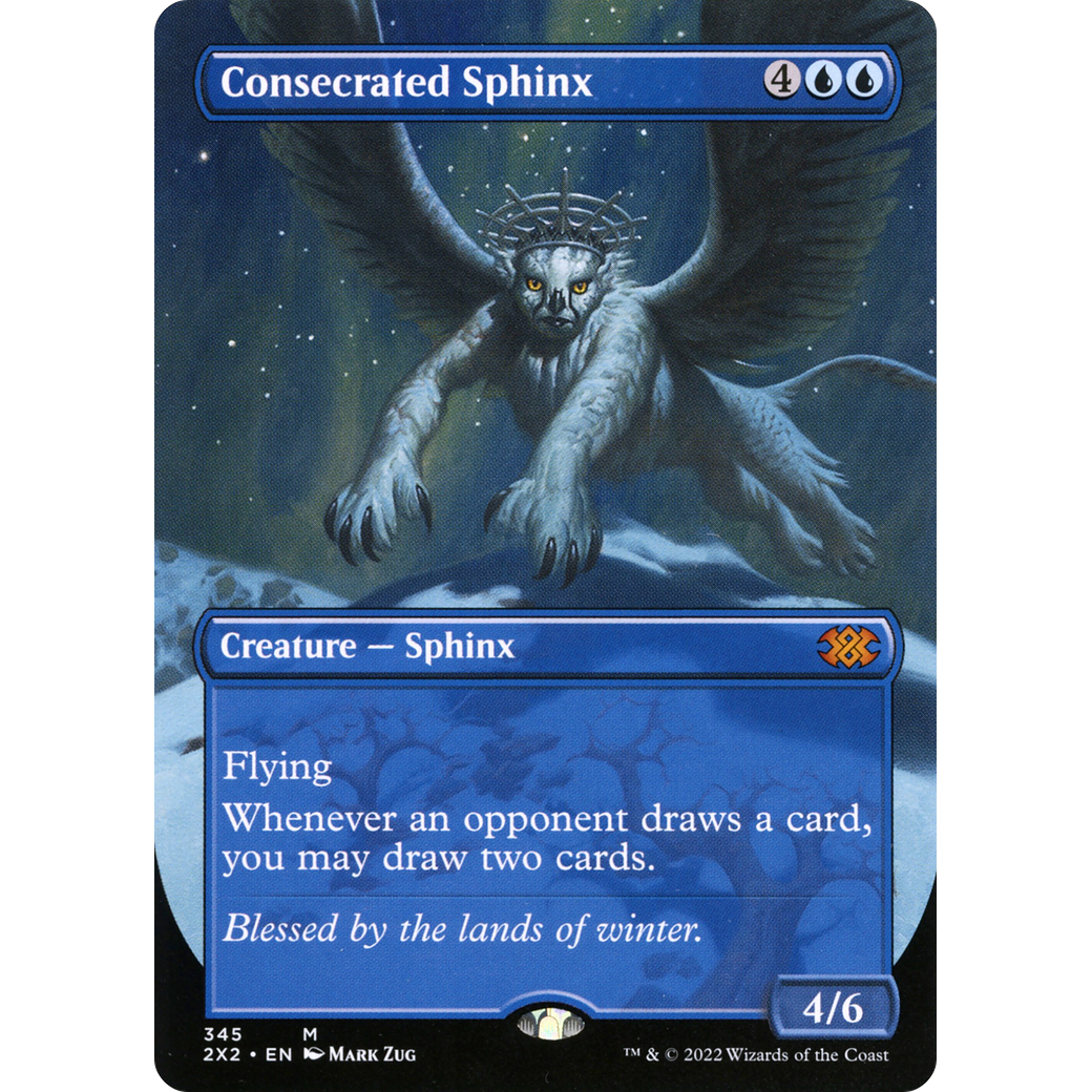 Consecrated Sphinx (Borderless) (2X2-345) - Double Masters 2022 (Borderless)