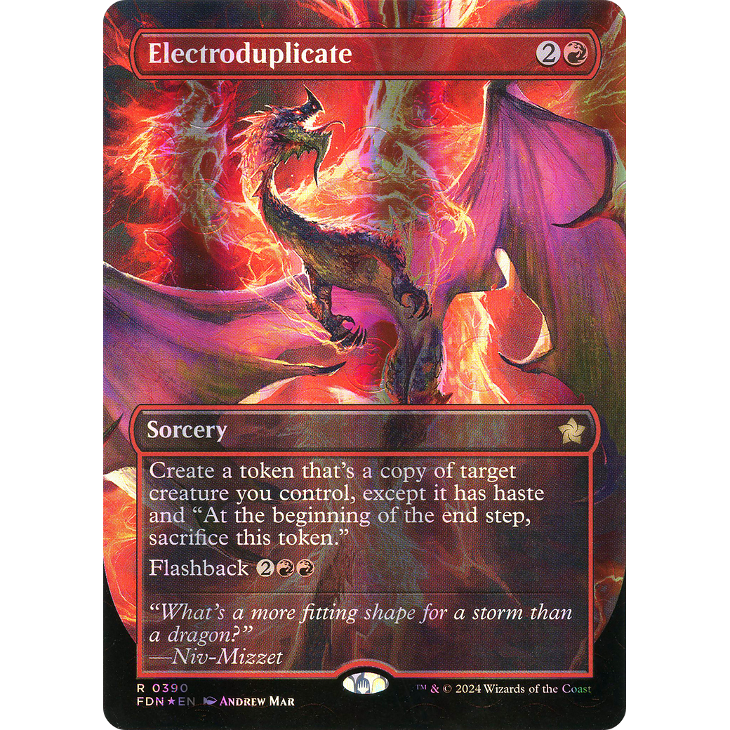 Electroduplicate (FDN-390) - Foundations (Borderless) Foil