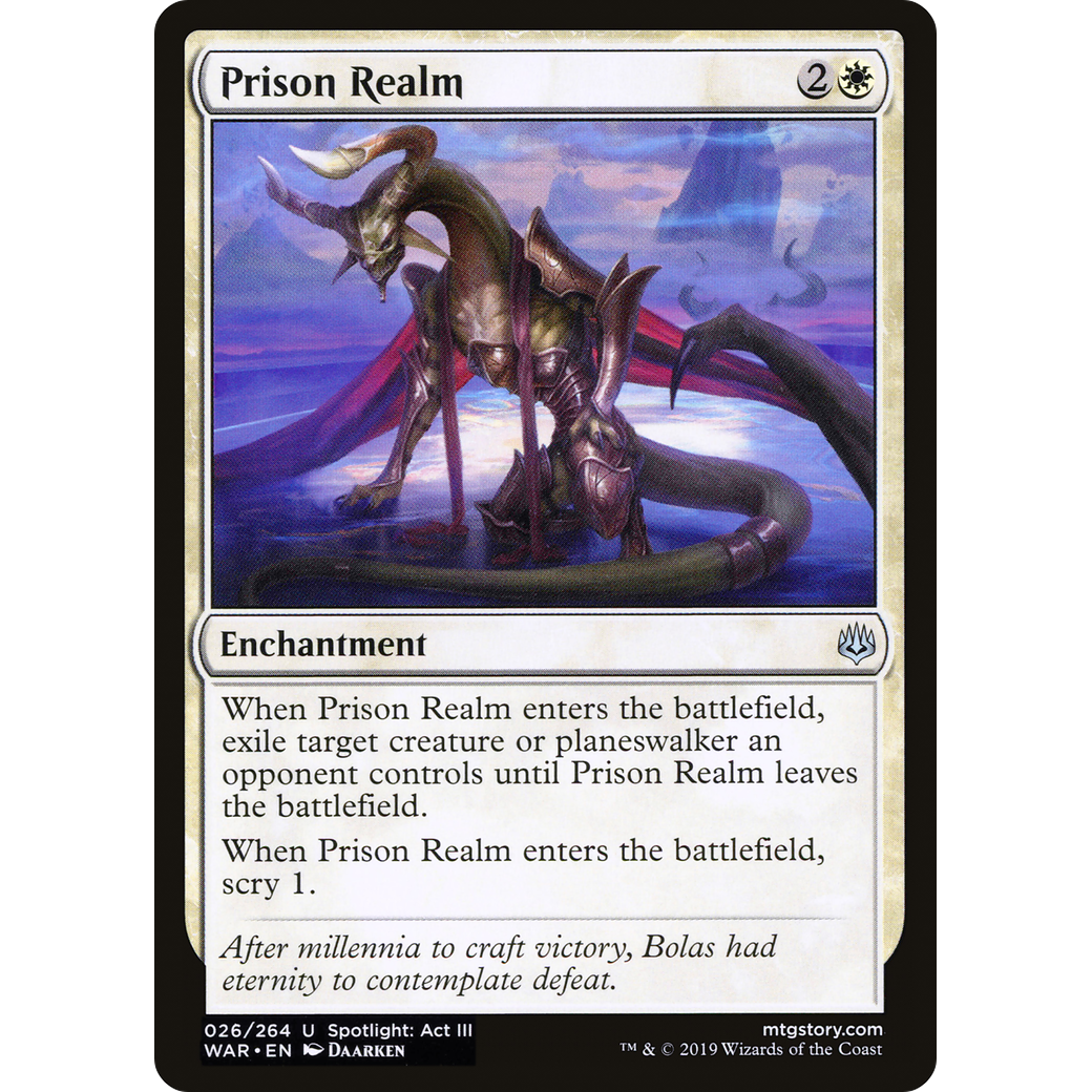 Prison Realm (WAR-026) - War of the Spark