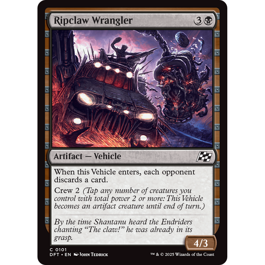 Ripclaw Wrangler (DFT-101) - Aetherdrift Foil