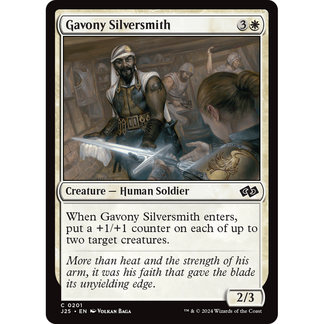Gavony Silversmith (J25-201) - Foundations Jumpstart
