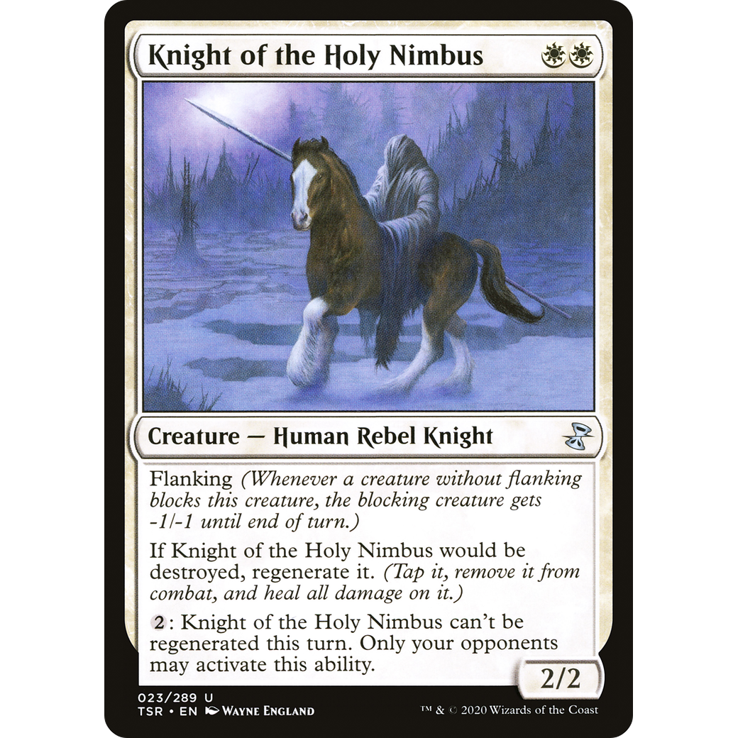 Knight of the Holy Nimbus (TSR-023) - Time Spiral Remastered Foil