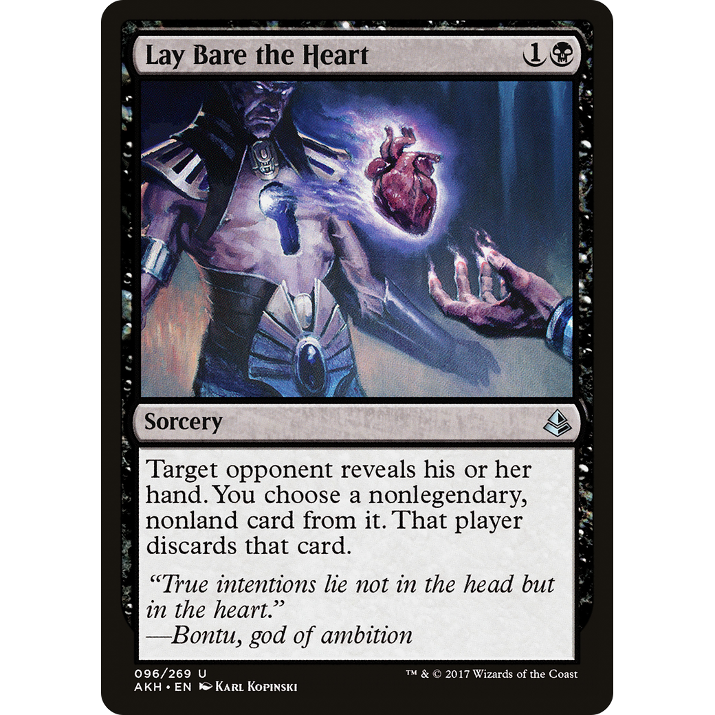 Lay Bare the Heart (AKH-096) - Amonkhet
