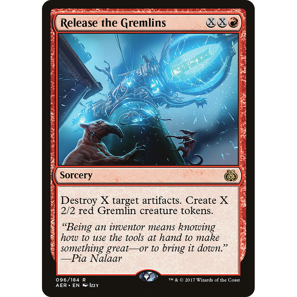 Release the Gremlins (AER-096) - Aether Revolt Foil