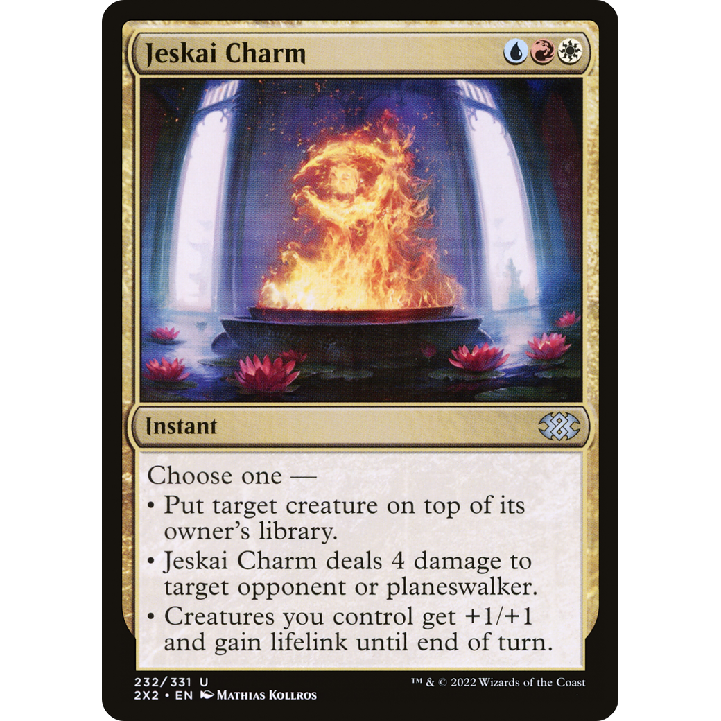 Jeskai Charm (2X2-232) - Double Masters 2022 Foil