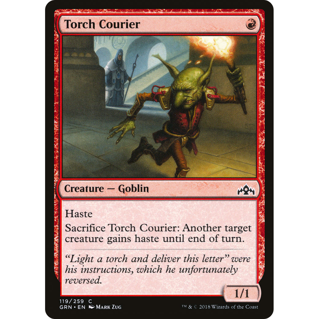 Torch Courier (GRN-119) - Guilds of Ravnica Foil
