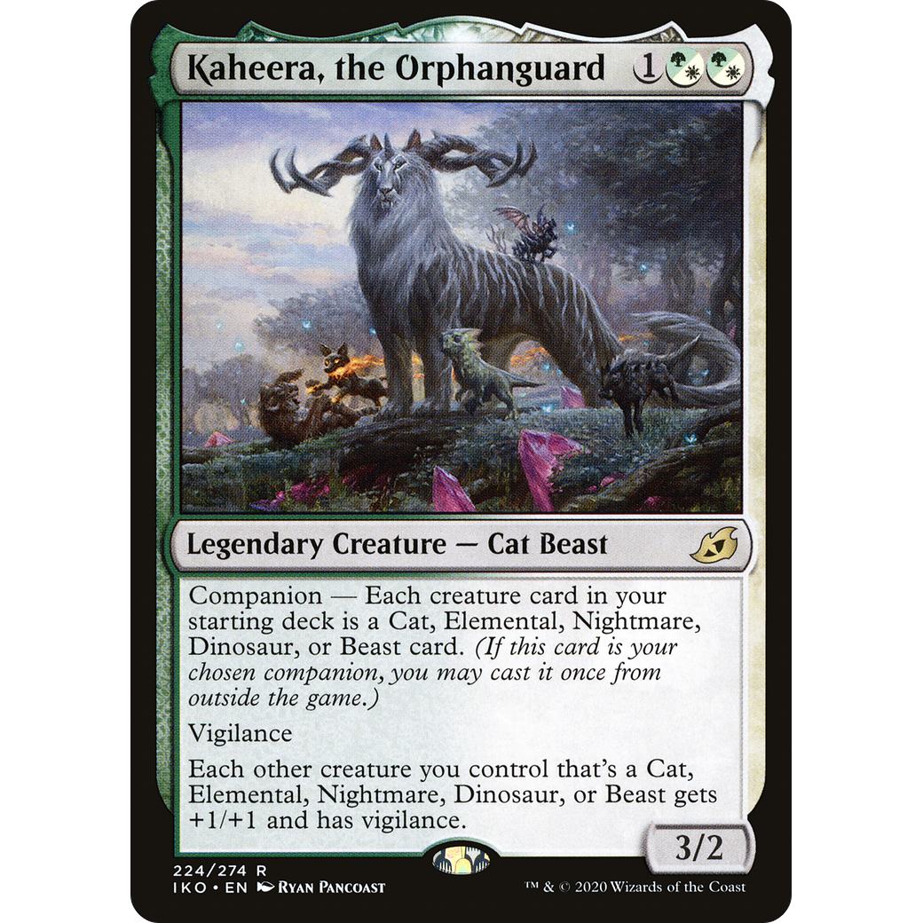 Kaheera, the Orphanguard (IKO-224) - Ikoria: Lair of Behemoths: (companion)