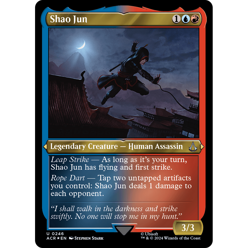 Shao Jun (ACR-246) - Assassin's Creed Etched Foil