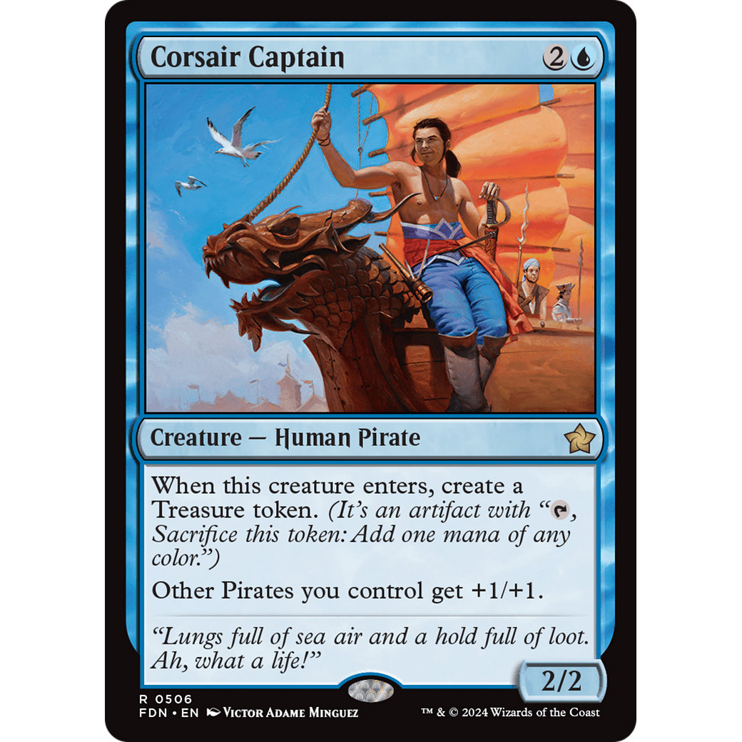 Corsair Captain (FDN-506) - Foundations