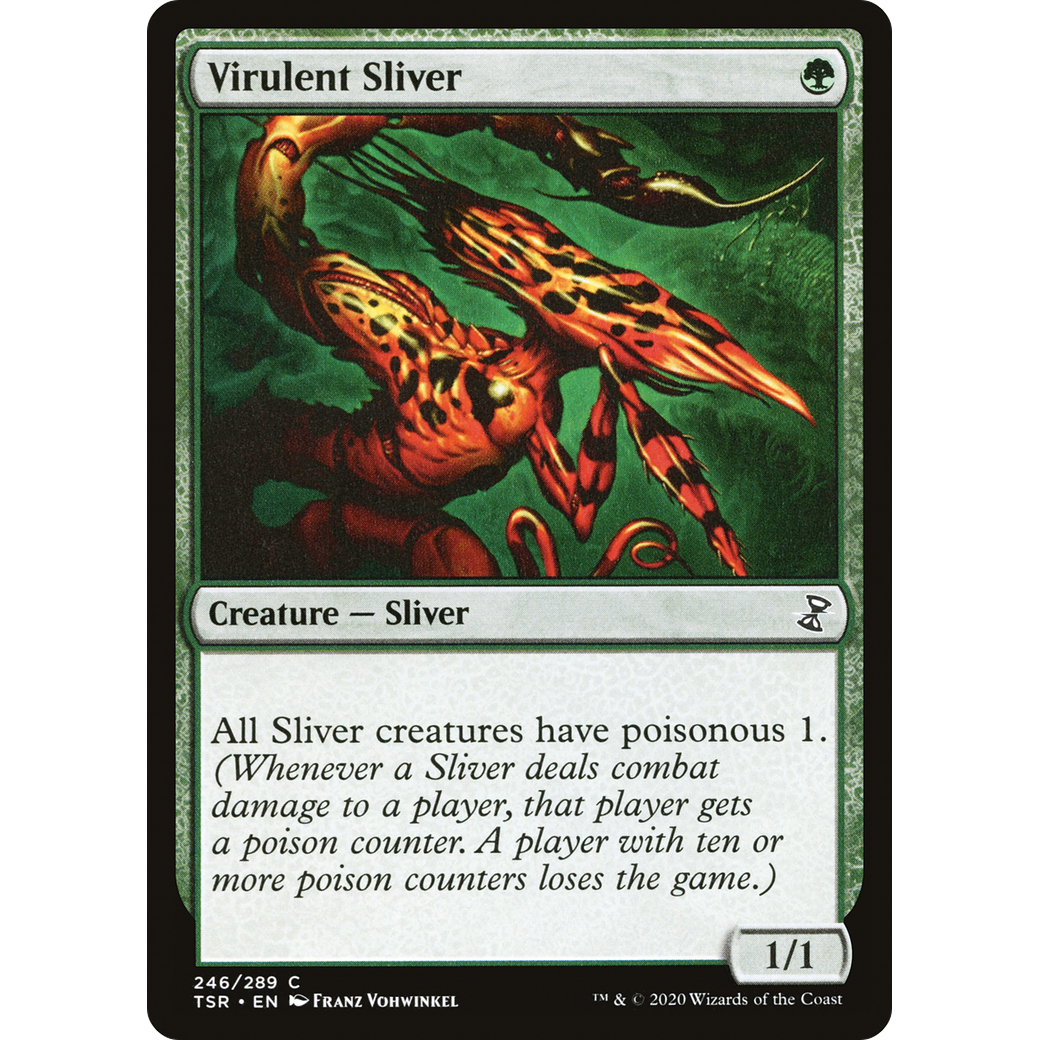 Virulent Sliver (TSR-246) - Time Spiral Remastered