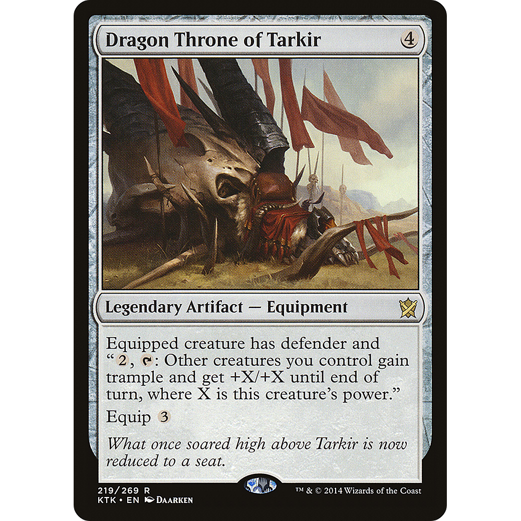Dragon Throne of Tarkir (KTK-219) - Khans of Tarkir Foil