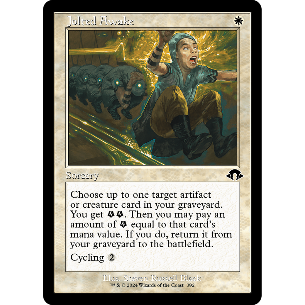 Jolted Awake (MH3-392) - Modern Horizons 3 Foil