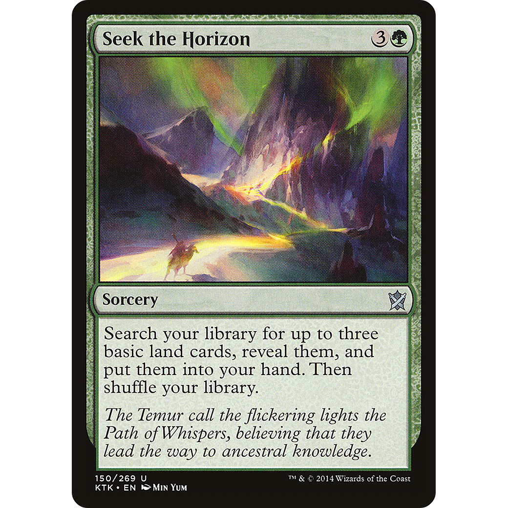 Seek the Horizon (KTK-150) - Khans of Tarkir