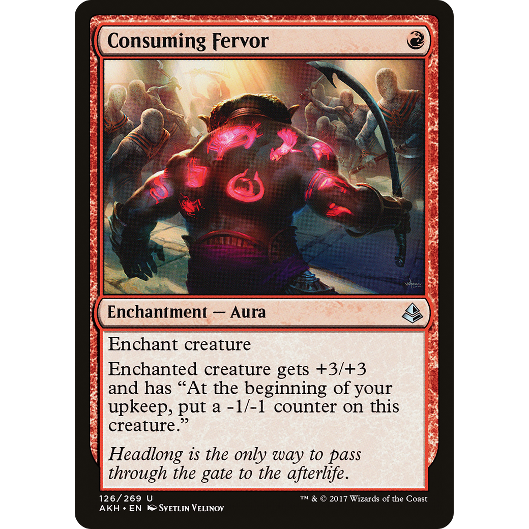 Consuming Fervor (AKH-126) - Amonkhet