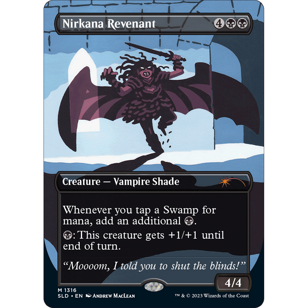 Nirkana Revenant (SLD-1316) - Secret Lair Drop (Borderless)