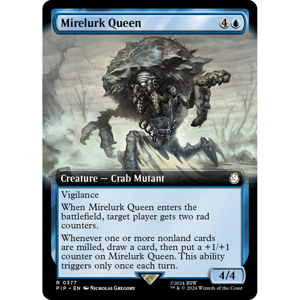 Mirelurk Queen (PIP-377) - Fallout: (Extended Art) Foil