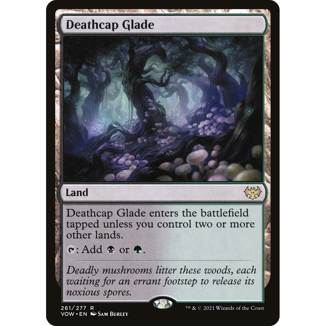 Deathcap Glade (VOW-261) - Innistrad: Crimson Vow Foil