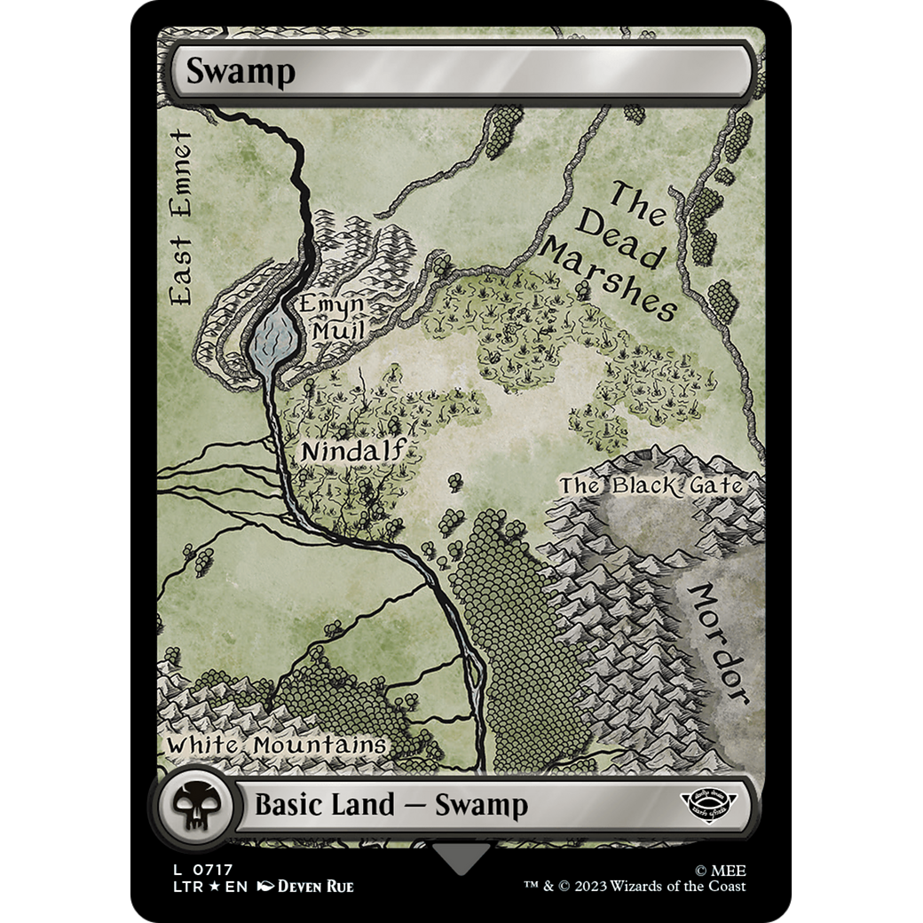 Swamp (LTR-717) - The Lord of the Rings: Tales of Middle-earth Foil