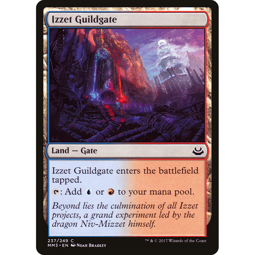 Izzet Guildgate (MM3-237) - Modern Masters 2017 Foil