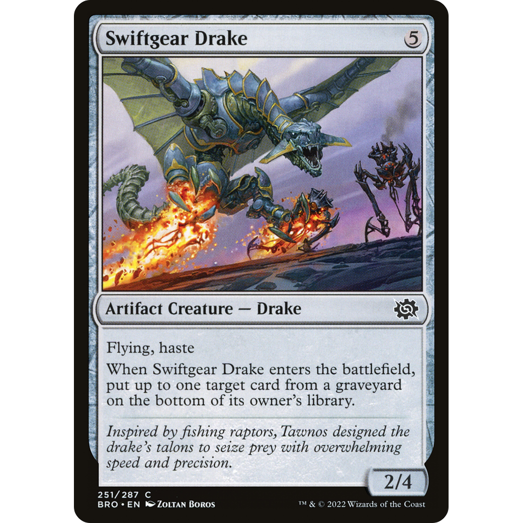 Swiftgear Drake (BRO-251) - The Brothers' War