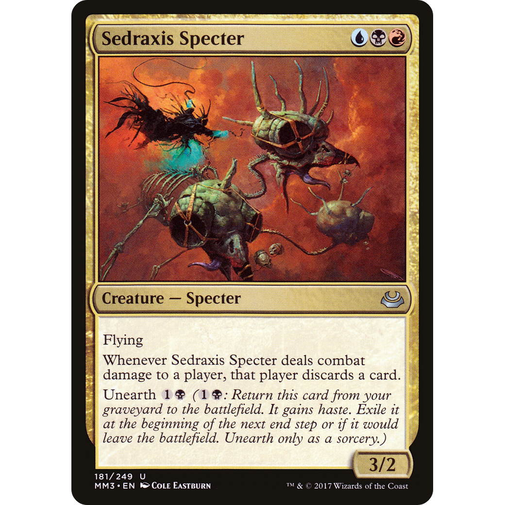 Sedraxis Specter (MM3-181) - Modern Masters 2017 Foil