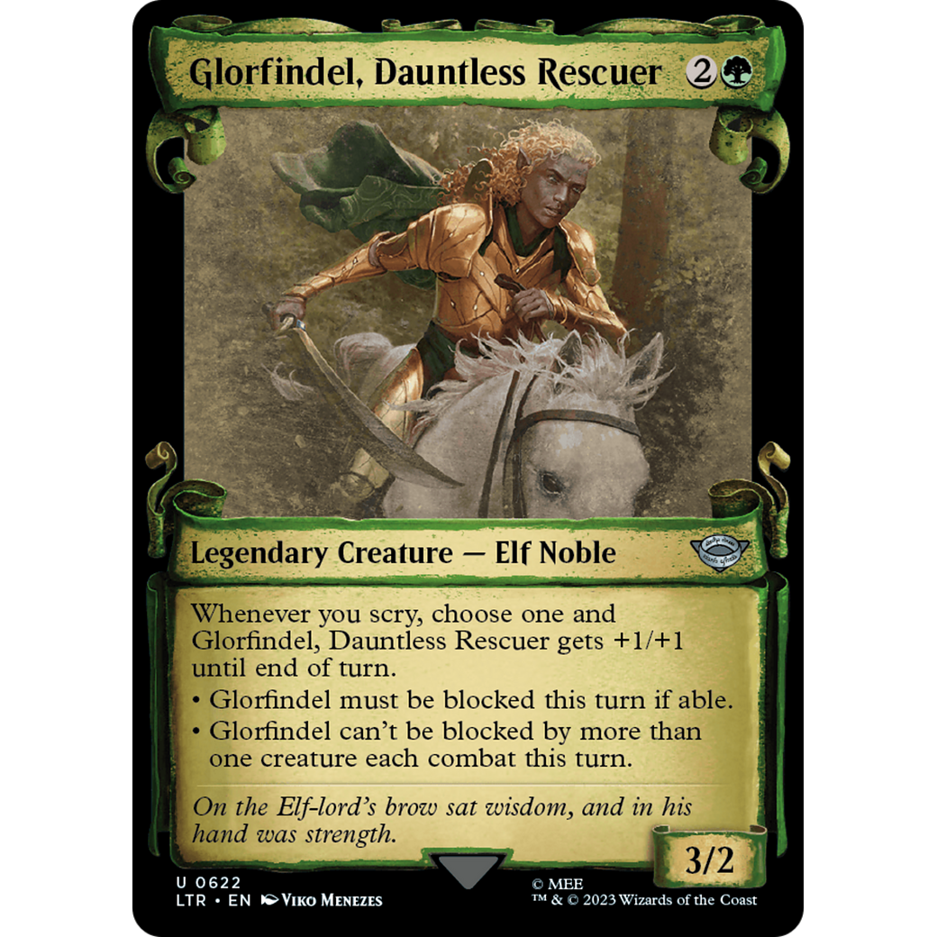 Glorfindel, Dauntless Rescuer (LTR-622) - The Lord of the Rings: Tales of Middle-earth: (Showcase)