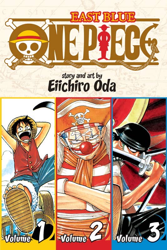 One Piece (Omnibus Edition), Vol. 1 by Eiichiro Oda (Vol. 1-3)