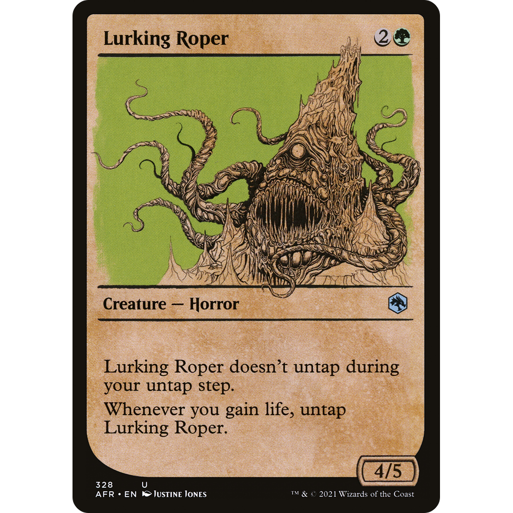 Lurking Roper (Showcase) (AFR-328) - Adventures in the Forgotten Realms: (Showcase)