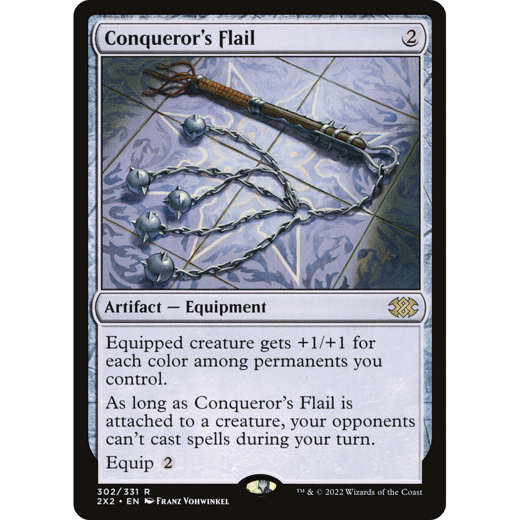 Conqueror's Flail (2X2-302) - Double Masters 2022