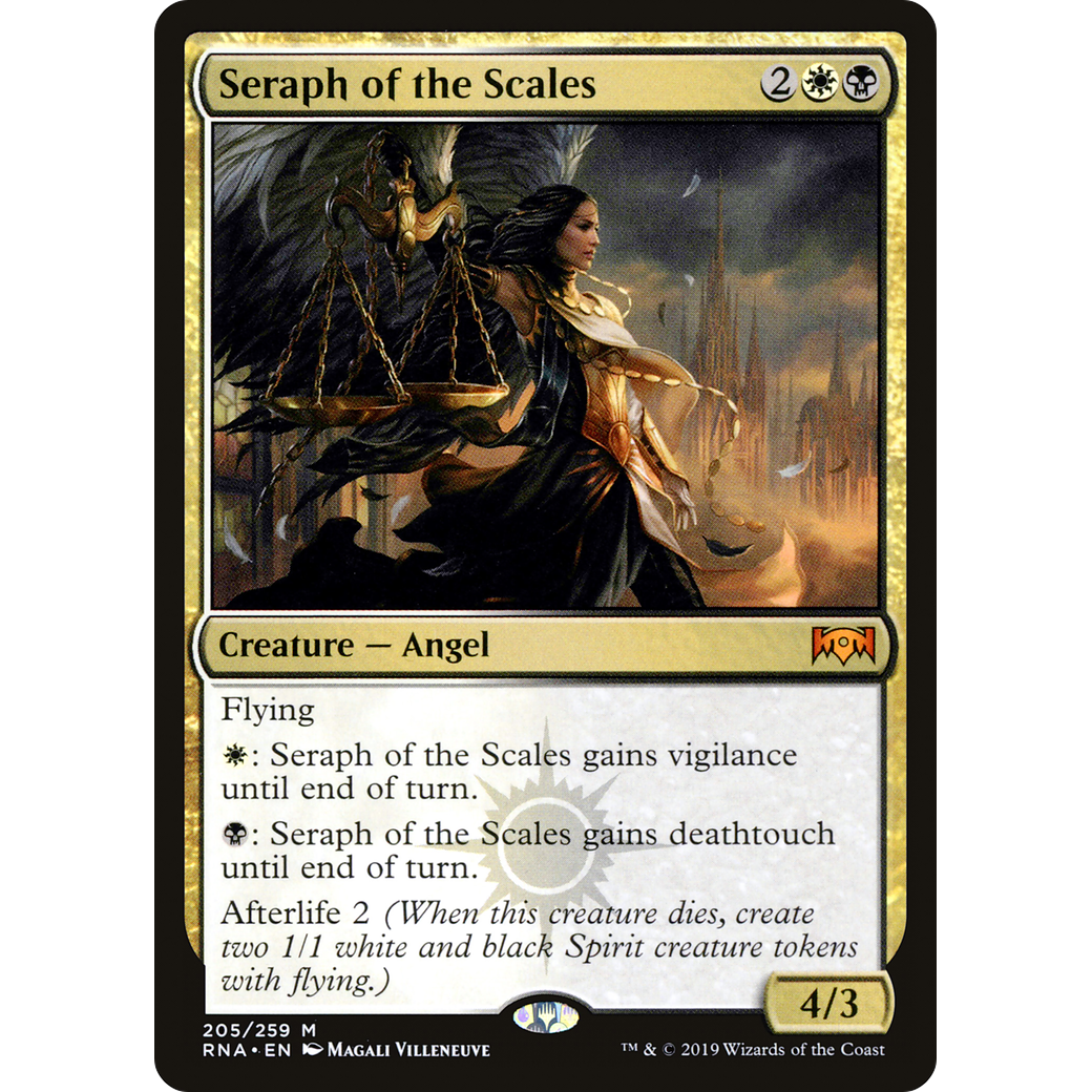 Seraph of the Scales (RNA-205) - Ravnica Allegiance Foil