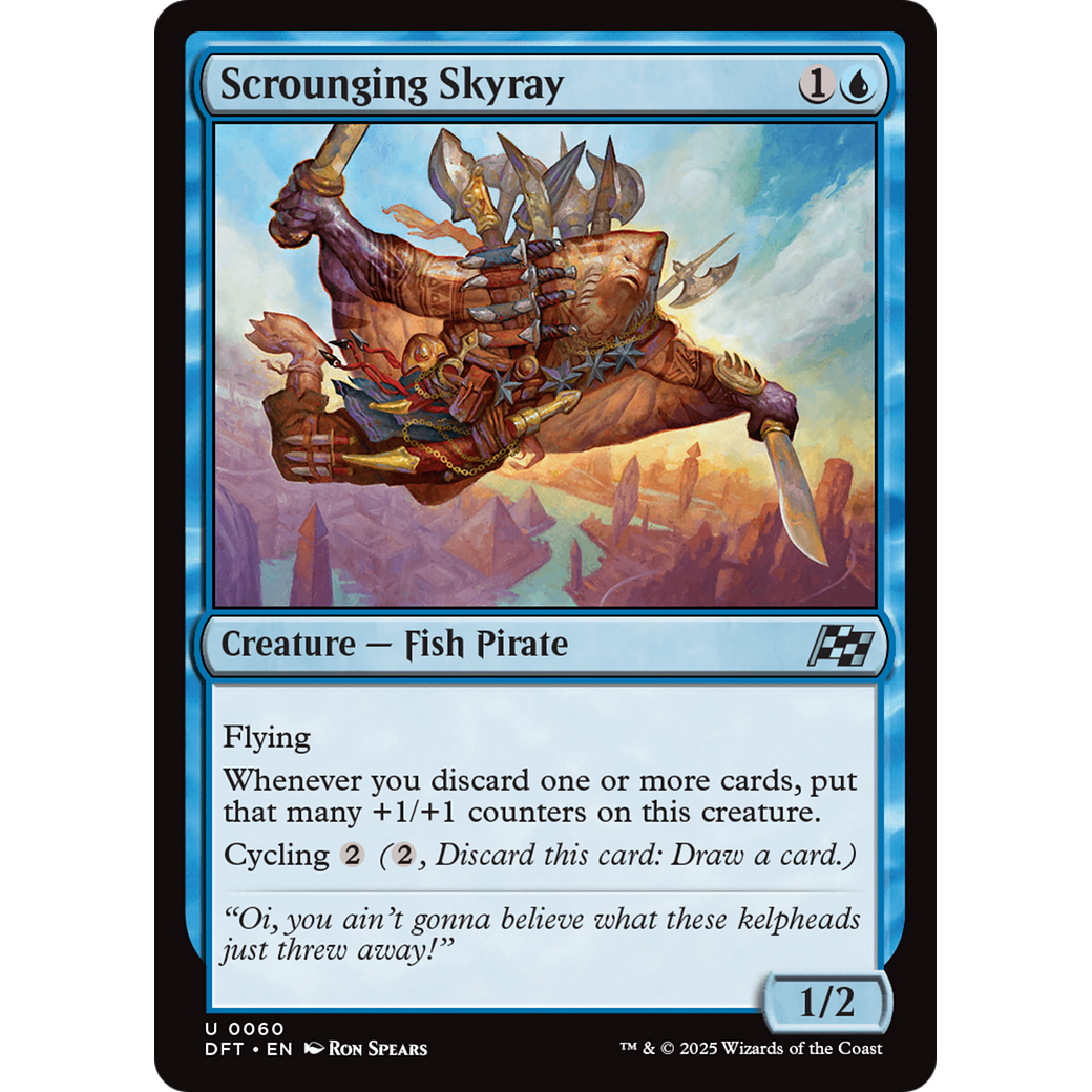 Scrounging Skyray (DFT-060) - Aetherdrift Foil