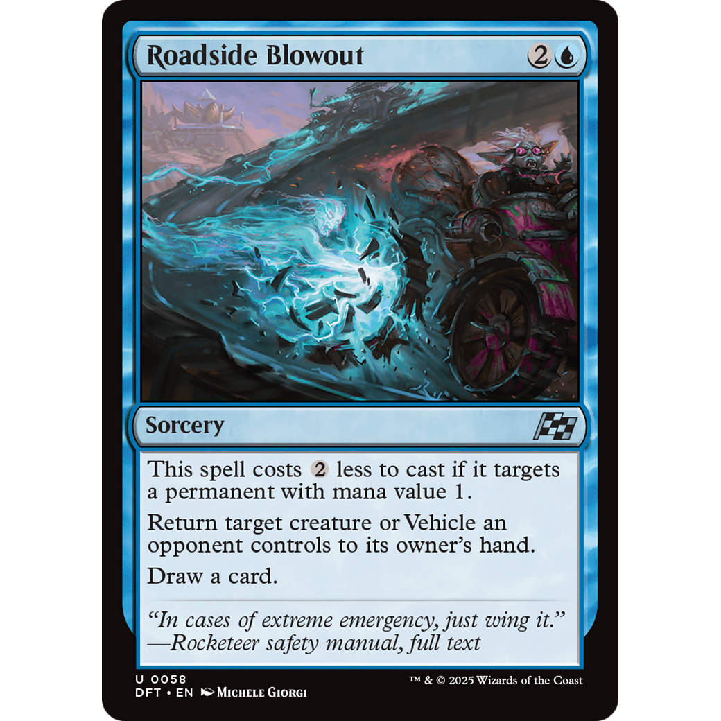 Roadside Blowout (DFT-058) - Aetherdrift