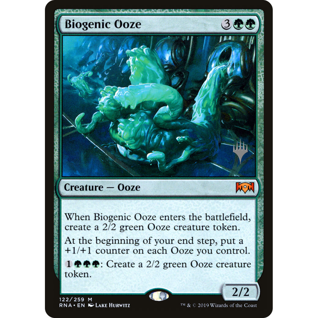 Biogenic Ooze (PPTHB-122) - Ravnica Allegiance Promos