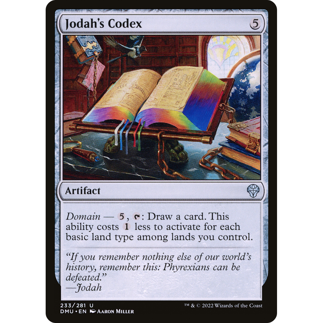 Jodah's Codex (DMU-233) - Dominaria United
