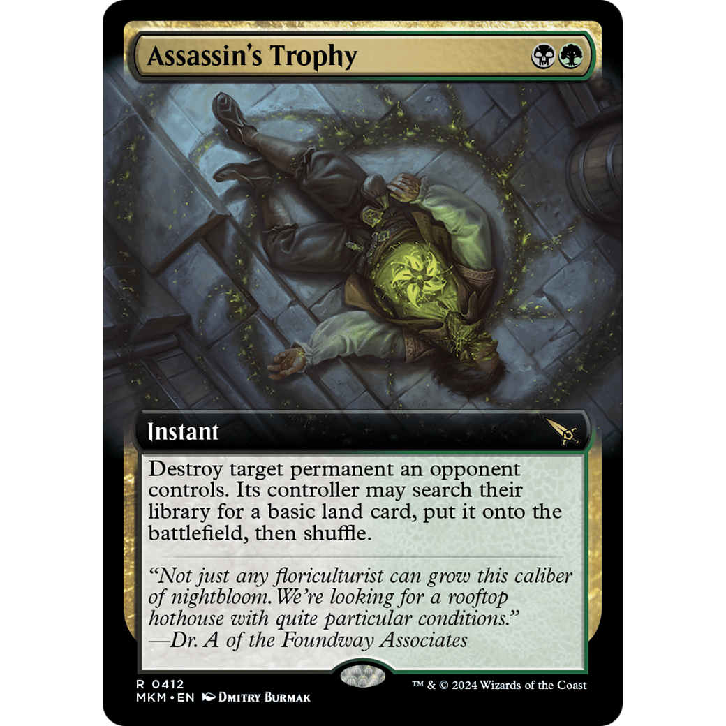 Assassin's Trophy (MKM-412) - Murders at Karlov Manor: (Extended Art) Foil