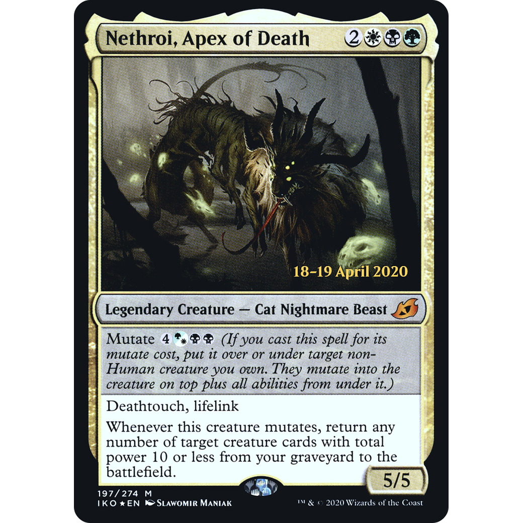 Nethroi, Apex of Death (PRE-197) - Ikoria: Lair of Behemoths Promos Foil