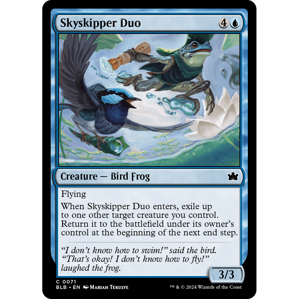 Skyskipper Duo (BLB-071) - Bloomburrow Foil