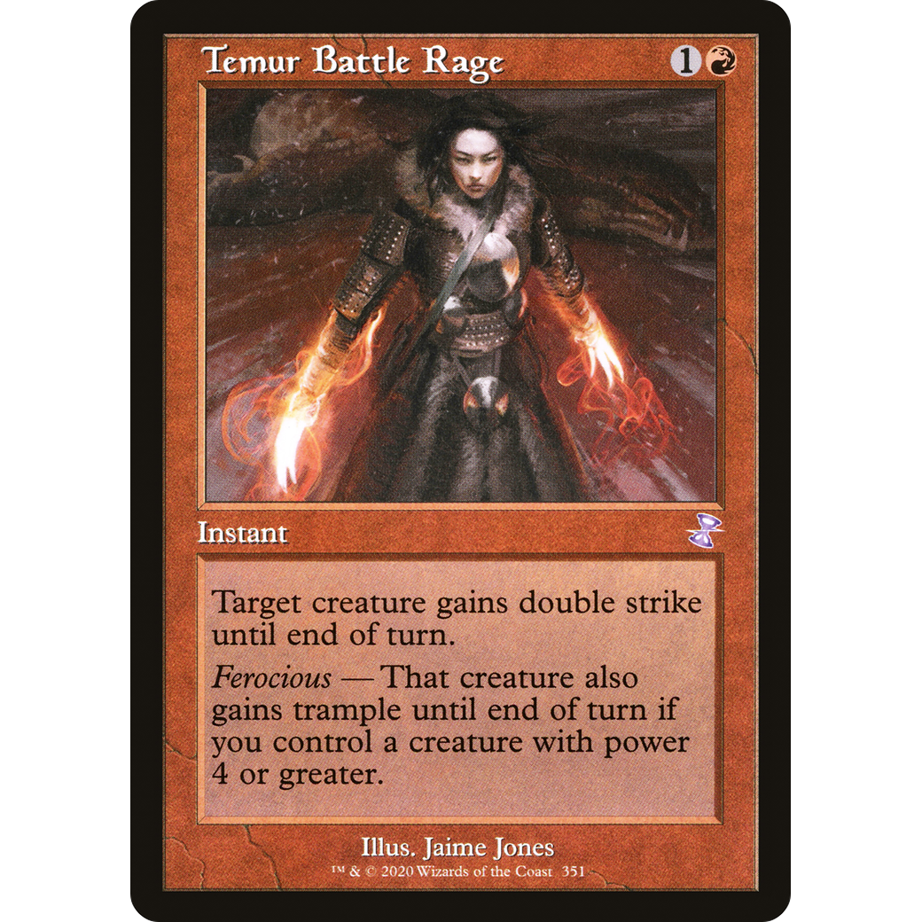 Temur Battle Rage (TSR-351) - Time Spiral Remastered