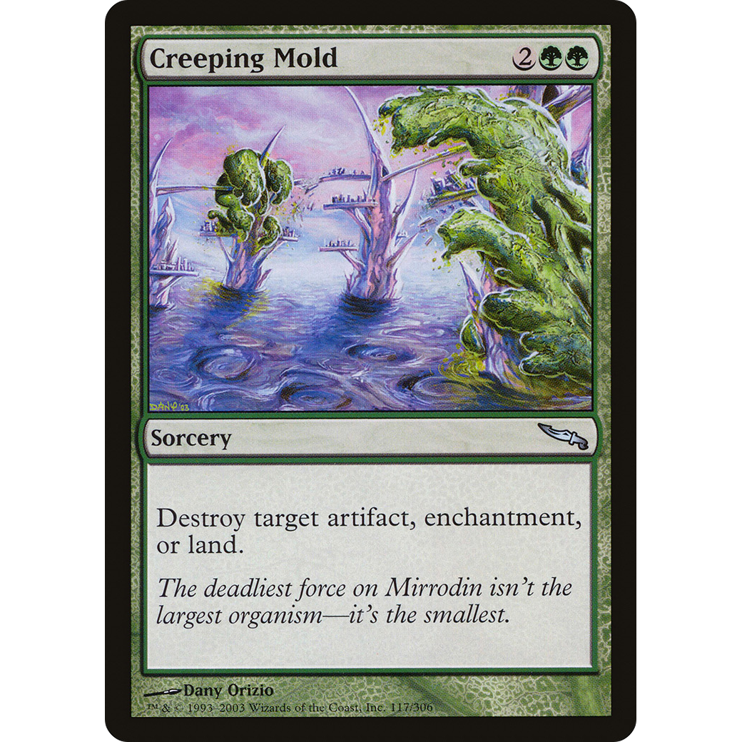 Creeping Mold (MRD-117) - Mirrodin Foil