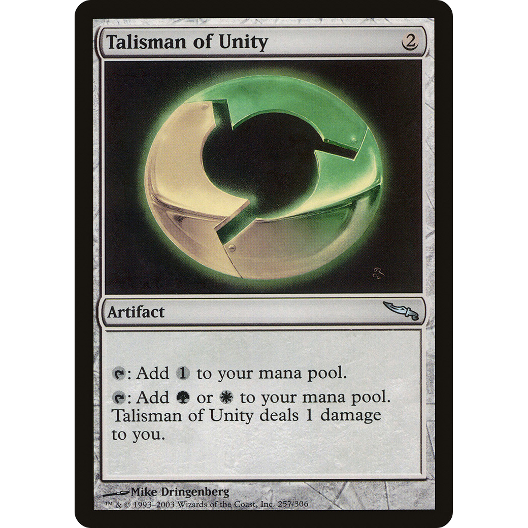 Talisman of Unity (MRD-257) - Mirrodin Foil