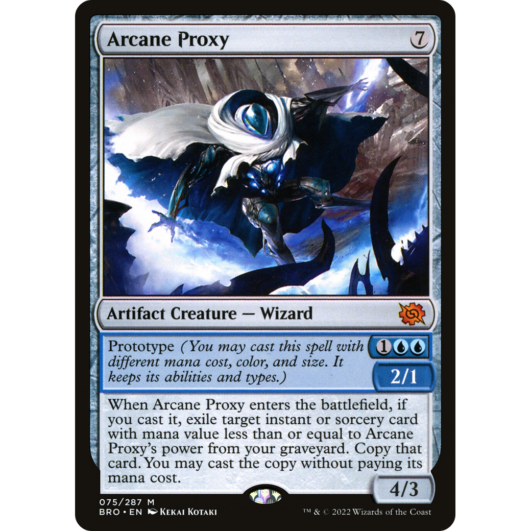 Arcane Proxy (BRO-075) - The Brothers' War Foil