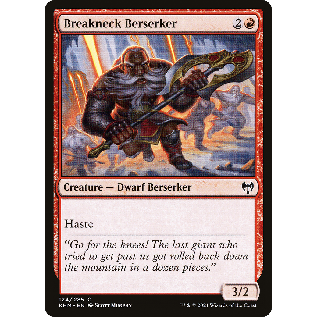 Breakneck Berserker (KHM-124) - Kaldheim