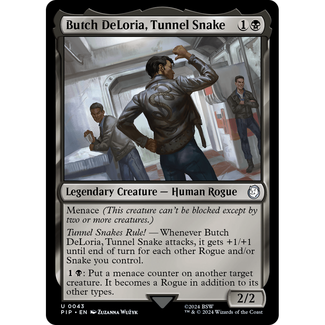 Butch DeLoria, Tunnel Snake (PIP-043) - Fallout Foil
