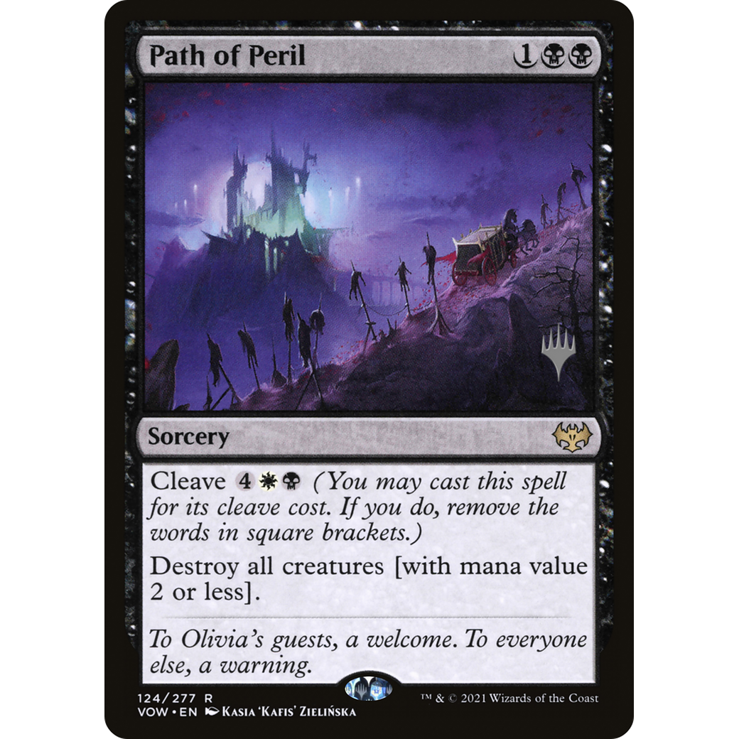 Path of Peril (PPDSK-124) - Innistrad: Crimson Vow Promos Foil