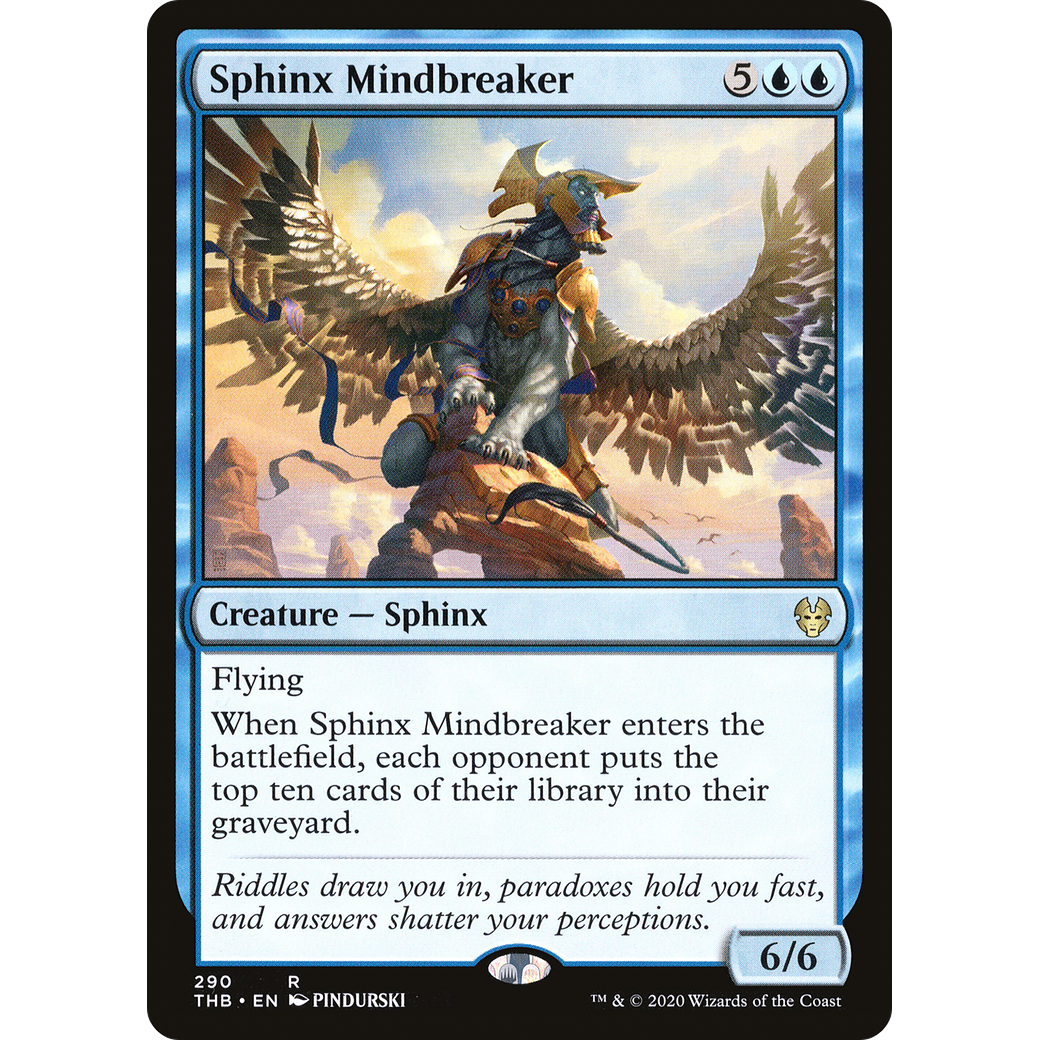 Sphinx Mindbreaker (THB-290) - Theros Beyond Death